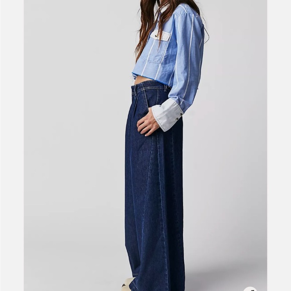 We the Free Equinox denim trousers size 24 NWTS - Picture 3 of 4